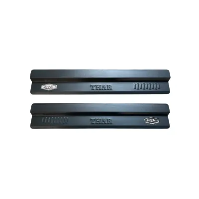Carhatke Door Sill Guards for Mahindra Thar 2020 Onwards - Matte Black