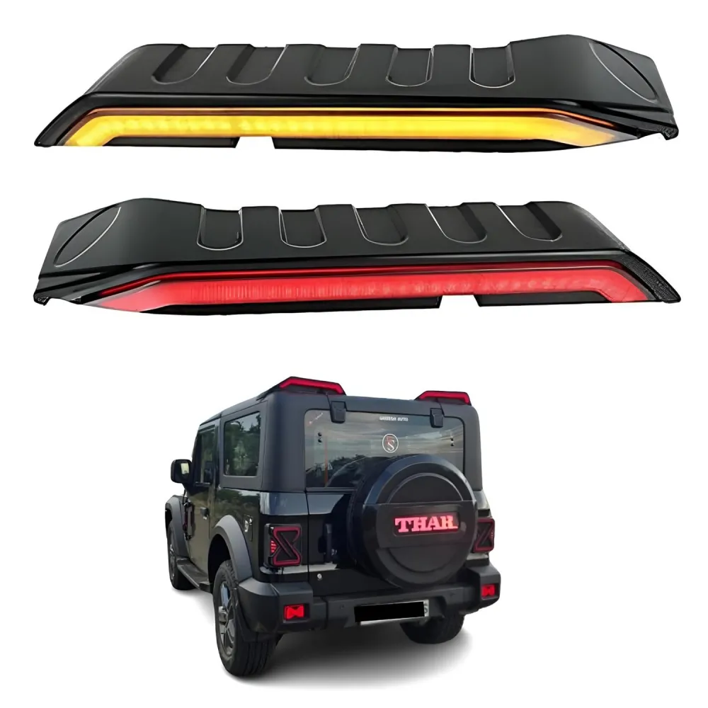 LED Rear Spoiler Lights for Mahindra Thar 2020 Onwards