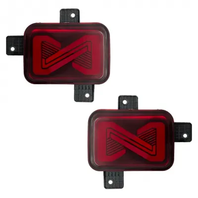 LED Reflector Lights for Mahindra Thar 2020 Onwards - Infinity Design LED Reflector Lights for Mahindra Thar 2020 Onwards - Infinity Design