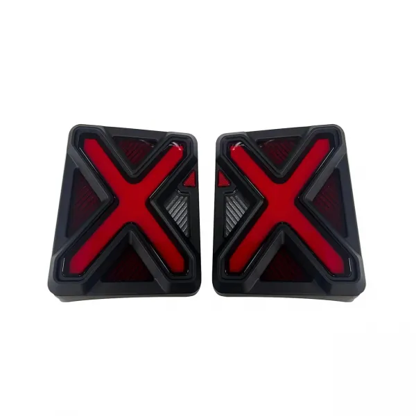 X Design Tail Lights for Mahindra Thar Roxx 2024 Onwards X Design Tail Lights for Mahindra Thar Roxx 2024 Onwards