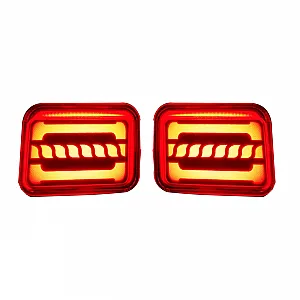 LED Reflector Lights for Mahindra Thar Roxx 2024 Onwards - Spin Design