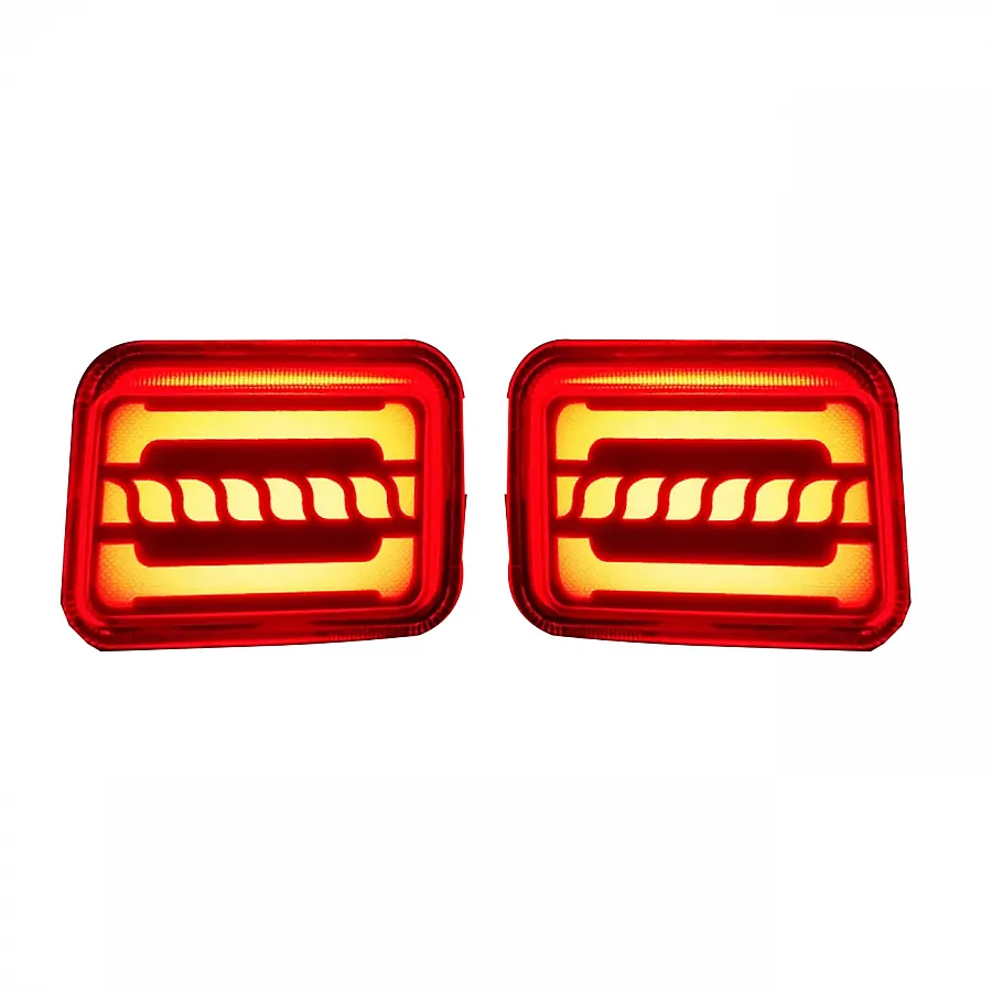 LED Reflector Lights for Mahindra Thar Roxx 2024 Onwards - Spin Design