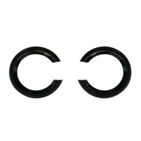 Black Fog Lamp Garnish for Mahindra Thar Roxx 2024 Onwards