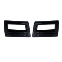 Cnleague Black Fender Indicator Garnish for Mahindra Thar Roxx 2024 Onwards