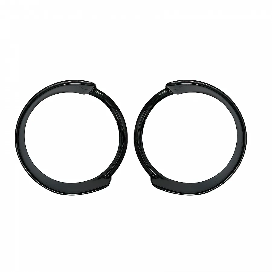 Glossy Black Garnish Combo Kit for Mahindra Thar Roxx 2024 Onwards