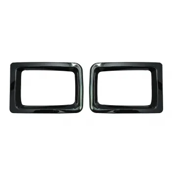Black Reflector Light Garnish for Mahindra Thar Roxx 2024 Onwards