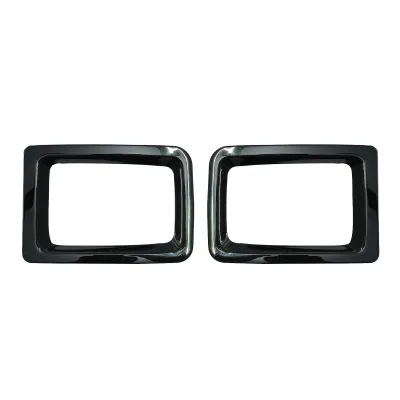 Black Reflector Light Garnish for Mahindra Thar 2020 Onwards