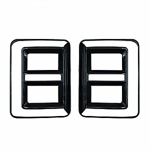 Black Tail Lamp Garnish for Mahindra Thar Roxx 2024 Onwards