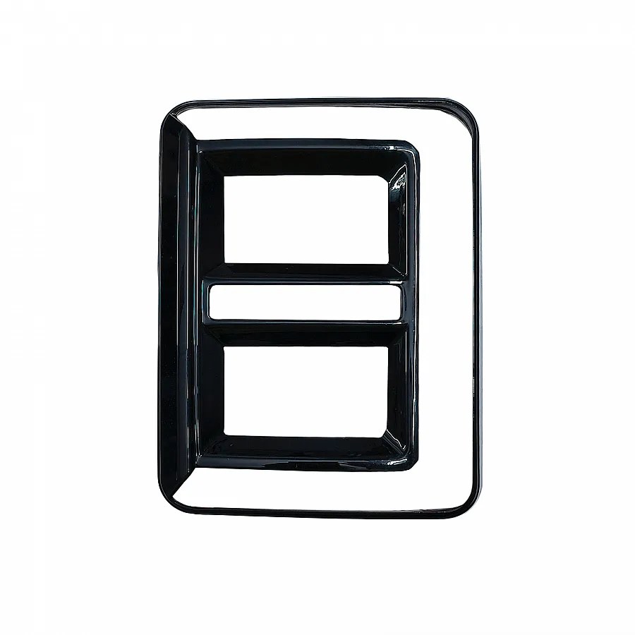 Black Tail Lamp Garnish for Mahindra Thar Roxx 2024 Onwards Black Tail Lamp Garnish for Mahindra Thar Roxx 2024 Onwards