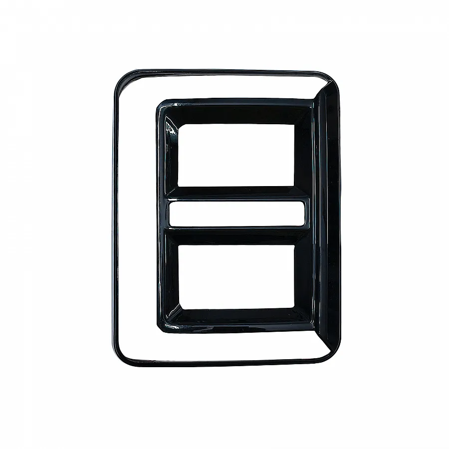 Black Tail Lamp Garnish for Mahindra Thar Roxx 2024 Onwards Black Tail Lamp Garnish for Mahindra Thar Roxx 2024 Onwards