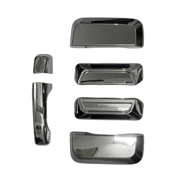 Cnleague Door Handle Cover for Mahindra Thar Roxx 2024 Onwards - Chrome Finish