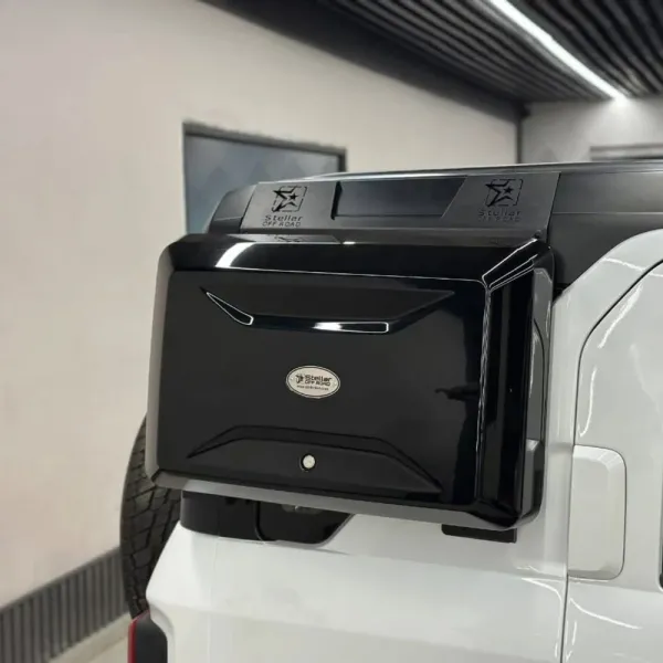 Defender Style Side Storage Box For Mahindra Thar Roxx 2024 Onwards Defender Style Side Storage Box For Mahindra Thar Roxx 2024 Onwards