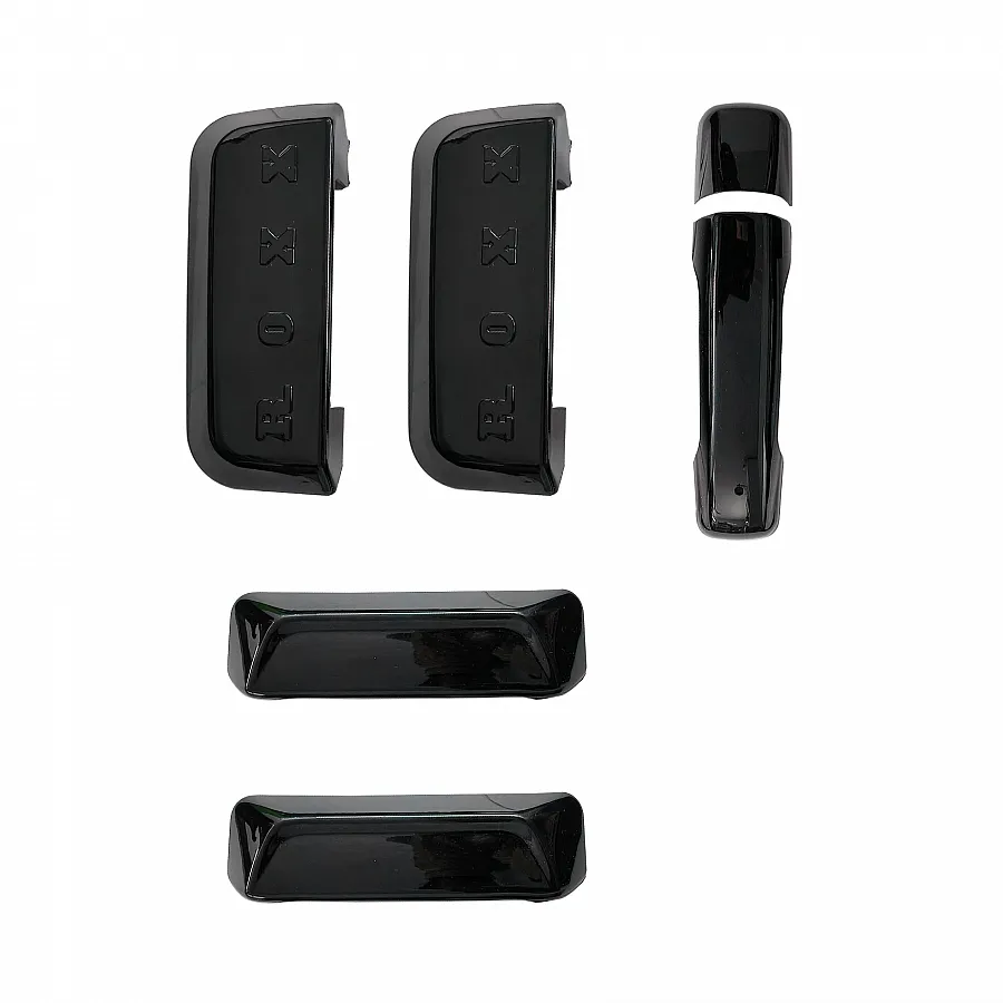 Glossy Black Garnish Combo Kit for Mahindra Thar Roxx 2024 Onwards