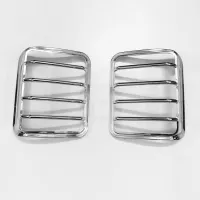 Cnleague OEM Design Tail Lamp Garnish for Mahindra Thar Roxx 2024 Onwards - Chrome Finish