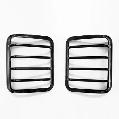 Cnleague OEM Design Tail Lamp Garnish for Mahindra Thar Roxx 2024 Onwards - Glossy Black