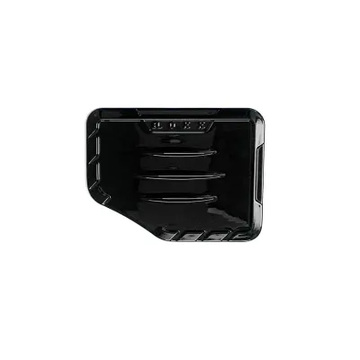 Cnleague Fuel Tank Cover for Mahindra Thar Roxx 2024 Onwards - Glossy Black