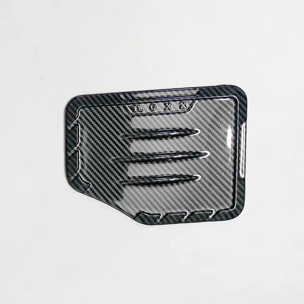Cnleague Fuel Tank Cover for Mahindra Thar Roxx 2024 Onwards - Black Carbon