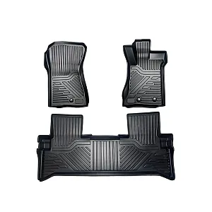 Carhatke TPU Premium LongLife Floor Mats for Mahindra Thar Roxx 2024 Onwards - Automatic Transmission