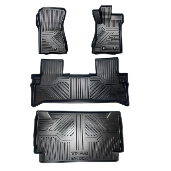 Carhatke Trunk & LongLife Floor Mats for Mahindra Roxx 2024 Onwards - Automatic Transmission