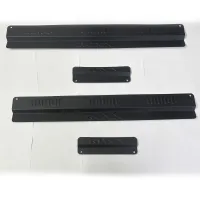 Carhatke Scuff Sill Plate Guards For Mahindra Thar Roxx 2024 Onwards - Matte Black