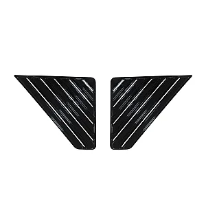 Quarter Window Louver For Mahindra Thar Roxx 2024 Onwards - Glossy Black
