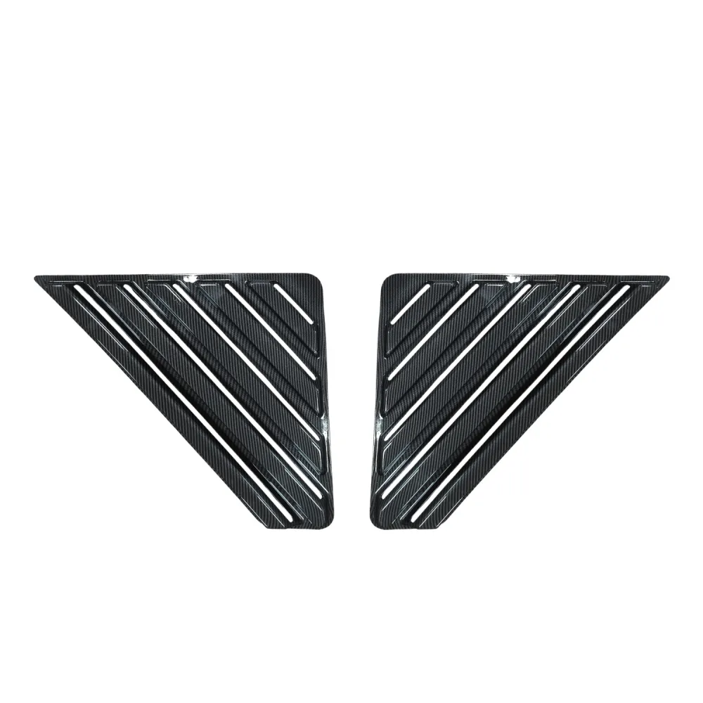 Quarter Window Louver For Mahindra Thar Roxx 2024 Onwards - Carbon Finish