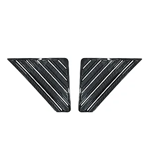 Quarter Window Louver For Mahindra Thar Roxx 2024 Onwards - Carbon Finish
