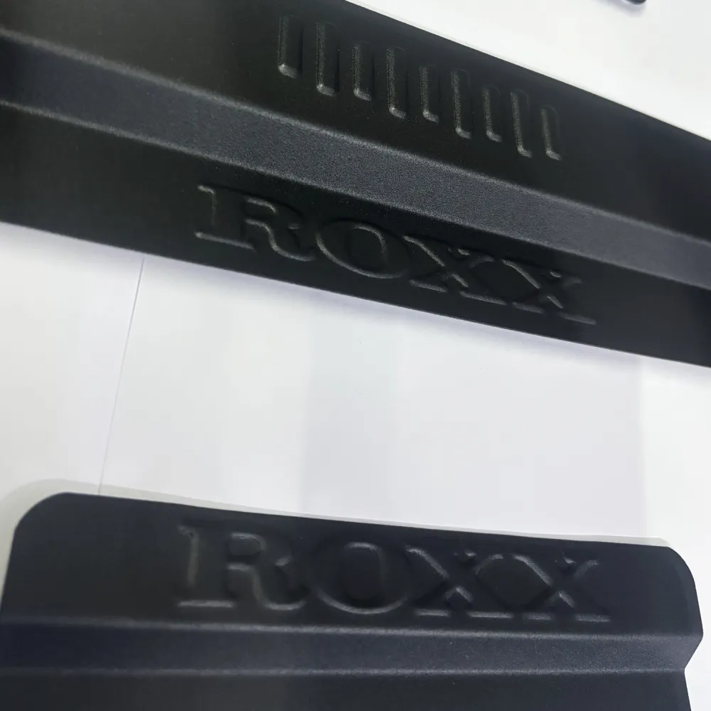 Carhatke Scuff Sill Plate Guards For Mahindra Thar Roxx 2024 Onwards - Matte Black