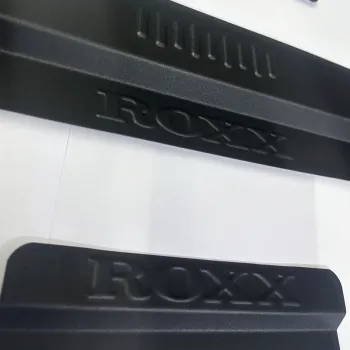 Carhatke Scuff Sill Plate Guards For Mahindra Thar Roxx 2024 Onwards - Matte Black