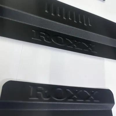 Carhatke Scuff Sill Plate Guards For Mahindra Thar Roxx 2024 Onwards - Matte Black