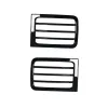 Cnleague Black Reflector Light Garnish for Mahindra Thar Roxx 2024 Onwards