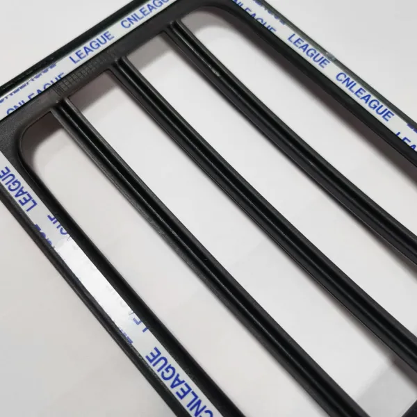 Cnleague Black Reflector Light Garnish for Mahindra Thar Roxx 2024 Onwards
