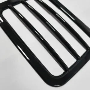 Cnleague Black Reflector Light Garnish for Mahindra Thar Roxx 2024 Onwards