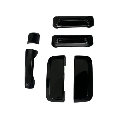 Cnleague Door Handle Cover for Mahindra Thar Roxx 2024 Onwards - Glossy Black