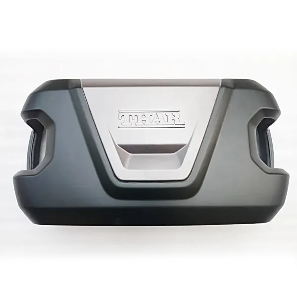 Stepney Cover For Mahindra Thar Roxx 2024 Onwards - Silver Color Stepney Cover For Mahindra Thar Roxx 2024 Onwards - Silver Color