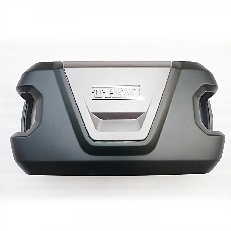 Stepney Cover For Mahindra Thar Roxx 2024 Onwards - Silver Color Stepney Cover For Mahindra Thar Roxx 2024 Onwards - Silver Color