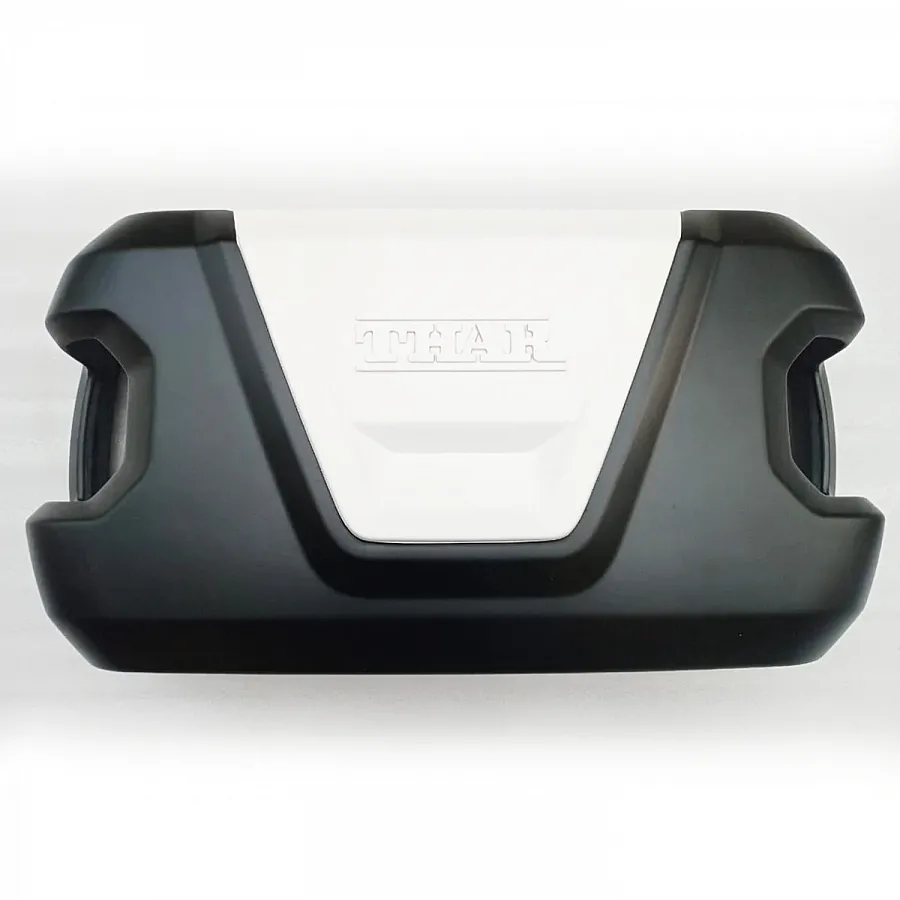 Stepney Cover For Mahindra Thar Roxx 2024 Onwards - White Color