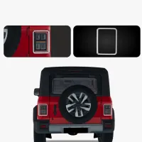 Tail Lamp Chrome Garnish for Mahindra Thar Roxx 2024 Onwards