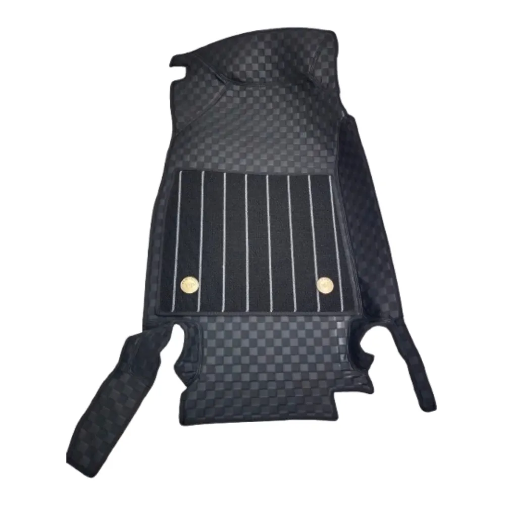 Luxury Florino Floor Mats for Mahindra XEV 9E 2025 Onwards - Black Color