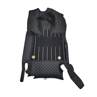 Luxury Florino Floor Mats for Mahindra XEV 9E 2025 Onwards - Black Color