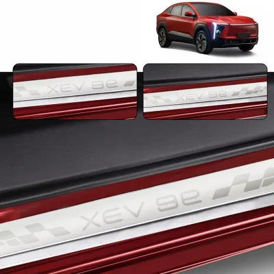 Galio Stainless Steel Door Sill Guards for Mahindra XEV 9E 2025 Onwards