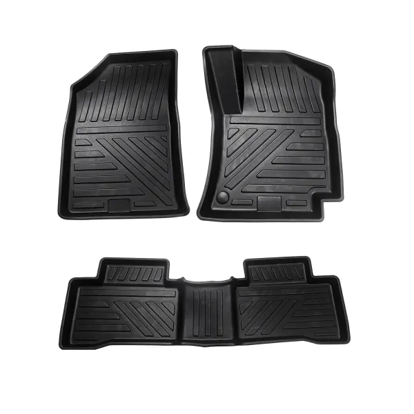 Carhatke TPU Premium LongLife Floor Mats For Mahindra XUV300 Auto 2019 Onwards