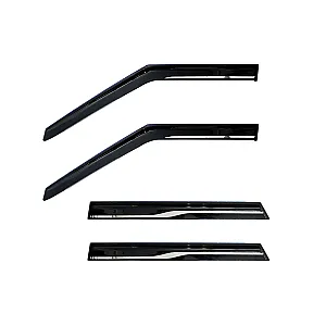 Galio Chrome Line Door Visor for Mahindra XUV 3XO, 3XO EV, XUV300, XUV400