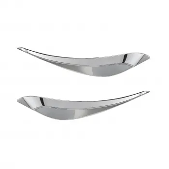 Galio Mahindra XUV 300 2019 Onwards Head Lamp Chrome Garnish