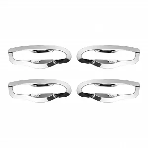 Cnleague Chrome Door Handle Bowl for Mahindra XUV 300 2019 Onwards