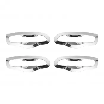 Cnleague Chrome Door Handle Bowl for Mahindra XUV 300 2019 Onwards