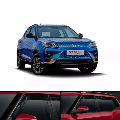 Galio Black Door Visor for Mahindra XUV 400 2023 Onwards Galio Black Door Visor for Mahindra XUV 400 2023 Onwards