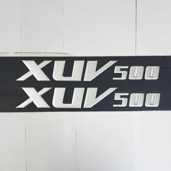 XUV 500 Logo 3D Letter Emblem