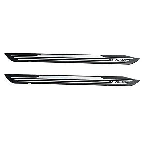 Carhatke O.E Type Side Foot Step for Mahindra XUV 700 2021 Onwards -Black & Silver