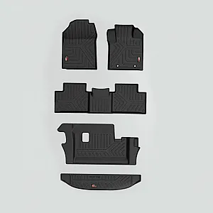 GFX Trunk & Floor Mats For Mahindra XUV 700 2021 Onwards - 6 Seater GFX Trunk & Floor Mats For Mahindra XUV 700 2021 Onwards - 6 Seater